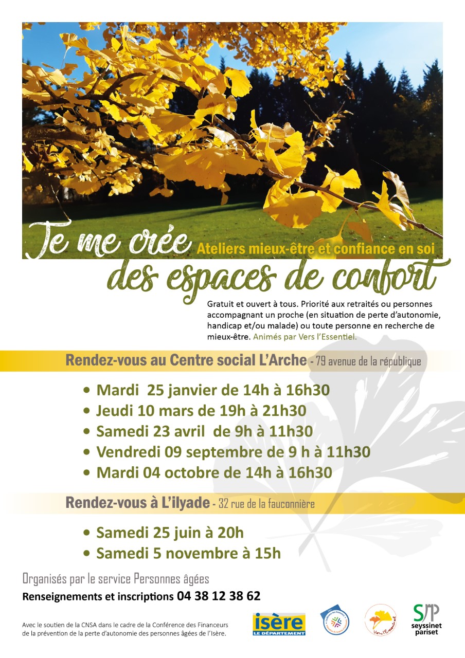 Soirée « Mieux-être » à la salle de spectacle l’Iliade à Seyssinet
