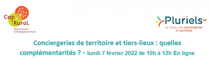 Conciergeries de territoire et tiers-lieux : quelles complémentarités ? 