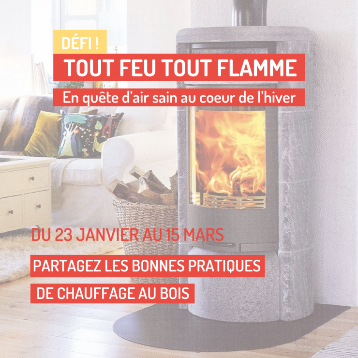 C'est parti pour le défi "Tout feu tout flamme" : en quête d'air sain au cœur de l'hiver