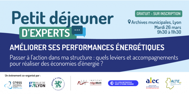 Petit déjeuner d'experts "Améliorer ses Performances énergétiques"