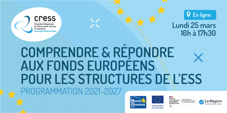 Comprendre et répondre aux fonds européens pour les structures de l'ESS