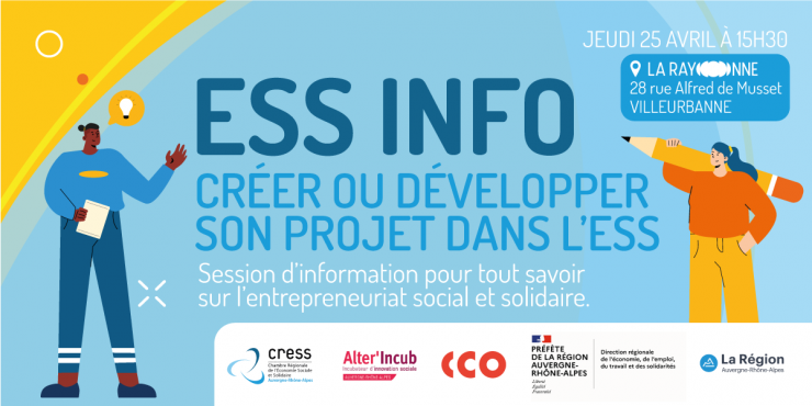 ESS infos spécial Rhône - Créer ou développer son projet dans l'ESS
