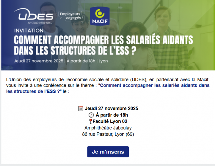 Comment accompagner les salariés aidants dans les structures de l'ESS ? 