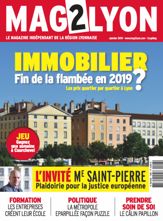 Mag2 Lyon de janvier est en kiosques