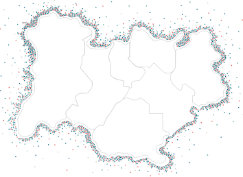 Carte des territoires