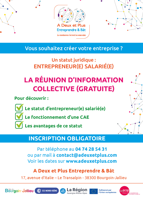 Réunions d’Information collective (Gratuites) Présentiel Réunions d’Information collective (Gratuites) Présentiel