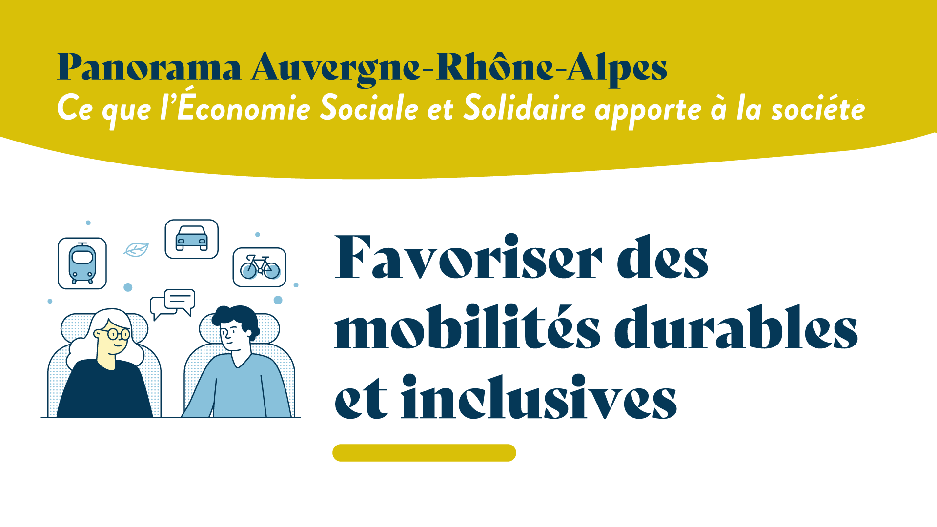 Favoriser des mobilités durables et inclusives