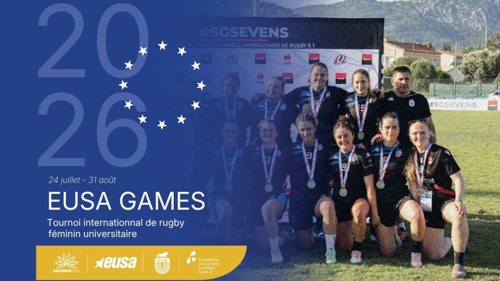 Soutenez l’équipe féminine de rugby à 7 de l’AS UDL en route vers les EUSA Games 2026 ! 🏉 Soutenez l’équipe féminine de rugby à 7 de l’AS UDL en route vers les EUSA Games 2026 ! 🏉