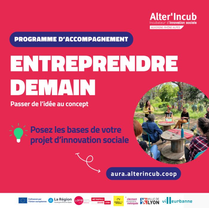 Entreprendre Demain : innover pour la société | Isère – 2 Savoie