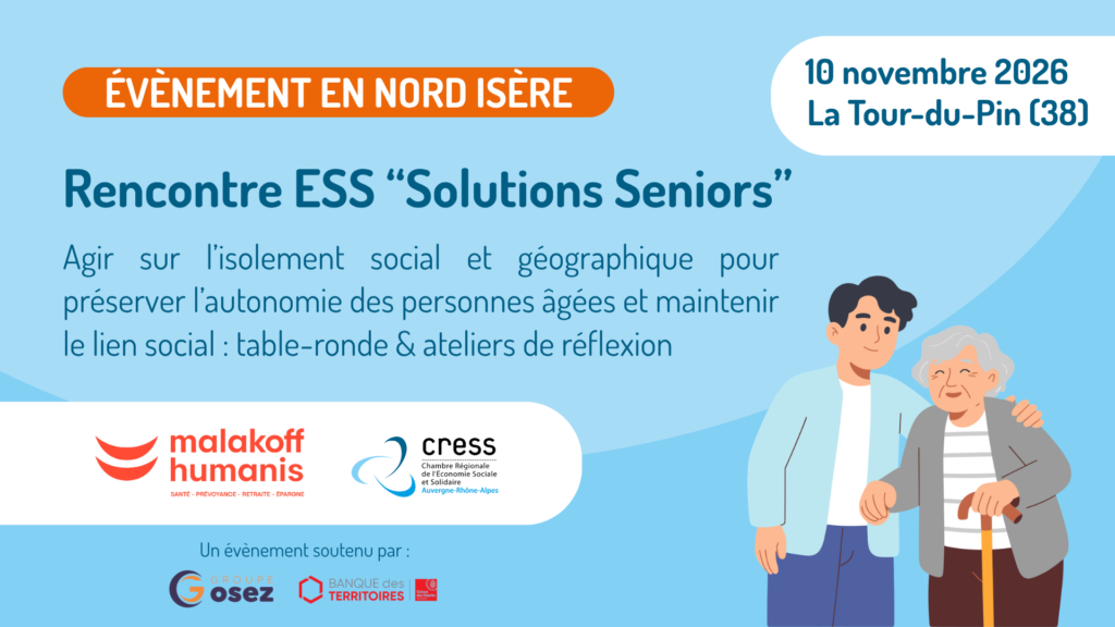 Rencontre “Solutions Seniors” en Nord Isère 