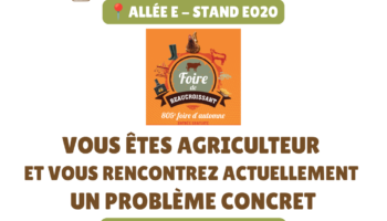 Agrocoherence à la foire de Beaucroissant Agrocoherence à la foire de Beaucroissant